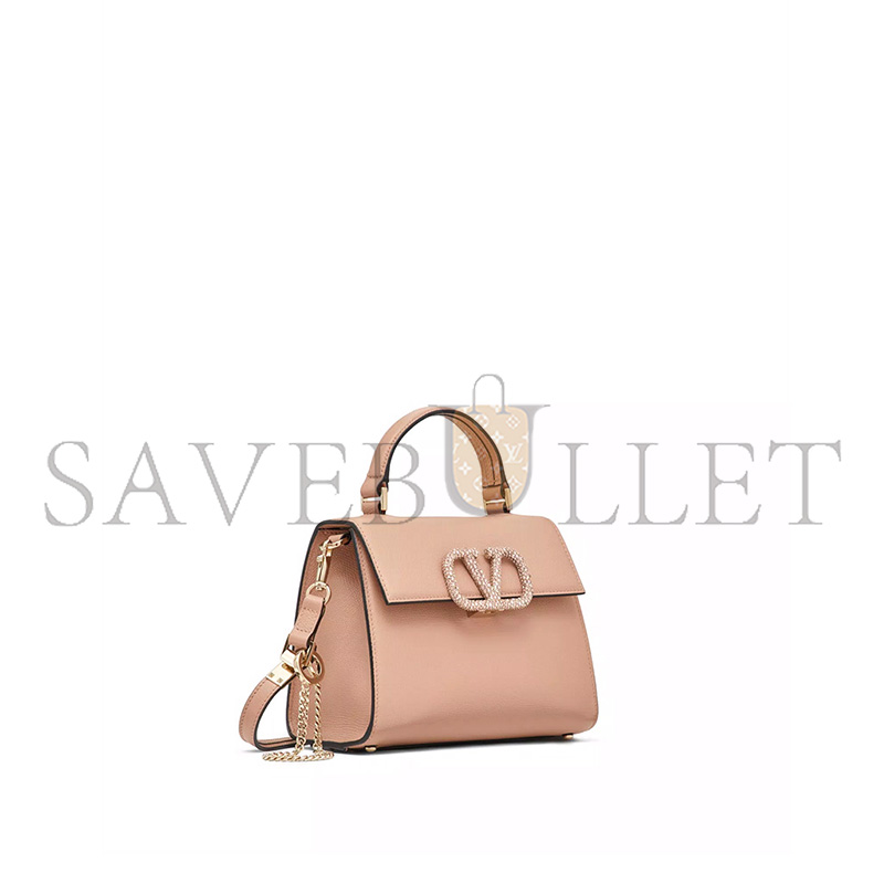 Va1e*ntin0 small vsling handbag with jewel embroidery 5w2b0f53yvv_kfj (22*17*9cm)
